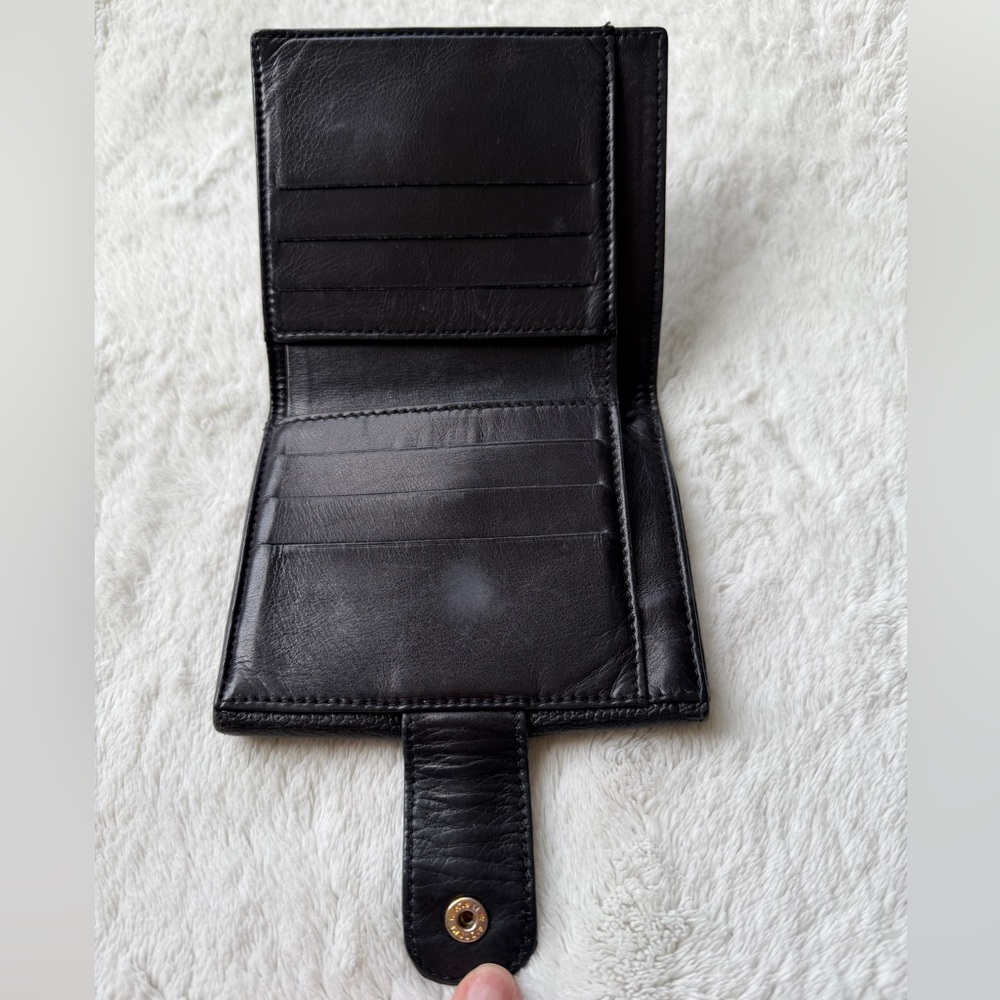 Channel caviar leather compact wallet Authentic with COA black - Picture 5 of 10